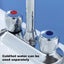 Bathroom Sink Faucet Center Bathroom Faucet With Pop-up Sink Drain Utility Hose Carousel 4