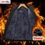 Warm Fleece Autumn Winter Jackets for Men Business Office Dress Coat Carousel 3