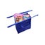 Shopping Bags Trolleys Reusable Folding 4 Colours Storage Reusable Shopping Bags Carousel 3