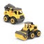 39pc Construct IT Buildables 2-in-1 Roadworks Vehicle Set w Case Kids 3+ YLW Carousel 5