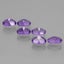 6x Medium Violet Oval Facet cut Amethyst Gems 2.54 ctw Carousel 2