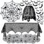Halloween Decoration Decoration Set round Halloween Decoration Lace Table Cloth Carousel 1