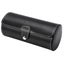 Pu Leather Threeposition Cylindrical Watch Box Jewelry Storage Velvet Snap Watc Carousel 1