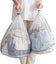 Mesh Laundry Bag - Extra Large Laundry Bags With Drawstring - Machine Washable Carousel 1
