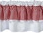 Valance Curtains Long Cafe Curtain Buffalo Plaid Gingham Check Short Tier Curta Carousel 4