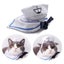 Dog Cat Hat Sailor Suit - Navy Suit Nautical Cape Costume Carousel 2
