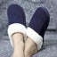 Women's Soft Memory Foam House Slippers Comfort Warm Slip On House Shoes Fuzzy Carousel 3