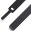 Black 20pcs Cable Management Organiser 10 Cable Holders+10 Cable Ties Data Cabl Carousel 4