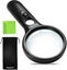 Wapodeai Magnifying Glass With Light 3x 45x High Magnification Led Handheld Lig Carousel 1