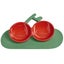 Cherry Bowl Cat Bowl Ceramic Double Bowl - Protect Cervical Vertebra - Anti-ove Carousel 1