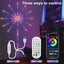 LED Firework Strip Lights Dream Color RGB Smart Music Sync APP & Remote Control Carousel 4