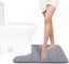 Memory Foam U-shaped Toilet Bath Mat Contour Rug With Water Absorption And Non- Carousel 1