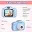 Kids Digital Mini DSLR Camera With 32G TF Memory Card Carousel 7