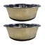 Dog Bowl Non-slip Anti-overturning Stainless Steel Dog Food Bowl Dog Food Bowl Carousel 1