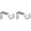 Adjustable Wall Bracket For Curtain Rod 2pcs Curtain Rod Bracket Carousel 1