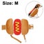 Hot Dog Pet Costume warm Soft Cute Party Cosplay Costumes For Puppy Small Dogs Carousel 2