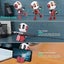 Smart Toy Talking Robot Toy Diy Usb Electric Toy Colorful Led Eyes Intelligent Carousel 3