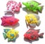 Fishing Toys 7 Pcs Baby Toy Magnetic Fishing Rod Models Catching Game Kids Bath Carousel 4