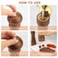 Salt And Pepper Grinder Mill Spice Shaker Solid Wood With Adjustable Ceramic Gr Carousel 4