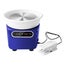 Pottery Wheel 11in Ceramic Wheel Foot Pedal Touch Screen Apron 350W Blue Carousel 11