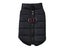 Dog Jacket Padded Pet Clothes with Zipper Warm Vest Coat Winter Black XL Carousel 2
