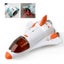 Boy Space Rocket Model Toy Spray Spaceship Suit Space Flying Saucer Decoration Carousel 4