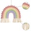 Macrame Rainbow Wall Hanging Boho Rainbow Decor Woven Rainbow Wall Decor For Gi Carousel 3
