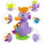 Baby Bathing Toys Bath Toy Little Yellow Duck Waterwheel Children Playing Water Carousel 4