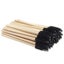 100 Pack Bamboo Handle Mascara Wands Disposable Eyelash Brushes Eco-friendly La Carousel 1