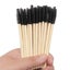 100 Pack Bamboo Handle Mascara Wands Disposable Eyelash Brushes Eco-friendly La Carousel 4