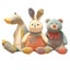 Cute Bunny Cute Warm And Sunny Bear Doll Rag Doll Childrens Bed Soothing And Sl Carousel 4
