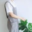 Linen Cross Back Kitchen Cooking Aprons For Women With Pockets Cute For Baking Carousel 4