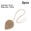 2-pack Curtain Tiebacks Rope Woven Cotton Rope Decorative Curtain Holdbacks For Carousel 2