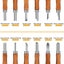 Wood Carving Tools 12 piece Set Of Sk2 Carbon Steel Sculpting Knives For Begin Carousel 3