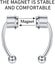 False Nose Ring Horseshoe Ring Artificial New Stainless Steel Magnetic Nose Rin Carousel 3