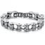 Men Bike Bicycle Motorcycle Chain Bracelet Bangle Punk Titanium Steel Bracele... Carousel 1