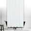 Waterproof White Shower Curtain Bathroom Drape Hotel Home Decor Fashion Carousel 3