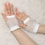 1 Pair Fishnet Gloves Fingerless Wrist Length 70s 80s Costume Party Dance -White Carousel 2