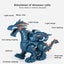 Electric Dinosaur Toy Walking Spray Dinosaur Toy For 3-12 Years Old Kids Carousel 3