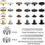 Set Of 120 Leather Press Studs Kit 6 Color Metal Press Studs With 4 Fixing Tool Carousel 3