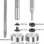 Set Of 120 Leather Press Studs Kit 6 Color Metal Press Studs With 4 Fixing Tool Carousel 4