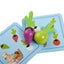 Wooden Toy Baby Pull Toy Carrot Shape Matching Size Educational Children Wooden Carousel 3