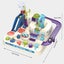Train Toy Car Adventure Brain Game With 4 Cars Pass Through Gifts For Children Carousel 2