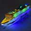 Children's Lighting Music Cruise Ship Universal Toy Ship Simulation Model Elect Carousel 3
