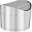 Small Trash Can With Lid Soft Close Removable Inner Waste Basket Slim Stainless Carousel 1