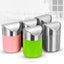 Small Trash Can With Lid Soft Close Removable Inner Waste Basket Slim Stainless Carousel 2