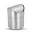 Small Trash Can With Lid Soft Close Removable Inner Waste Basket Slim Stainless Carousel 3