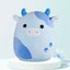 Plush Doll Blueberry Cow Stuffed Animal Plush Toy Great Gift For Kids Fans Birt Carousel 5