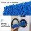 Mop Fill Compatible With O-cedar Double Action Superfiber Flip Mop Replace Mop Carousel 4