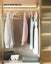 Velvet Coat Hangers - White & Rose Gold (Set of 50) Carousel 2